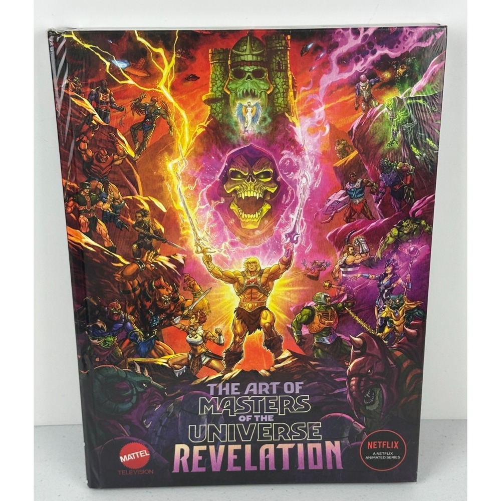 THE ART OF MASTERS OF THE UNIVERSE: REVELATION HARDCOVER Dark Horse New Sealed